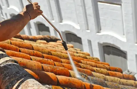 Nettoyage de toitures - Saint-Maurice-Colombier